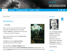 Tablet Screenshot of peterhohmann.net